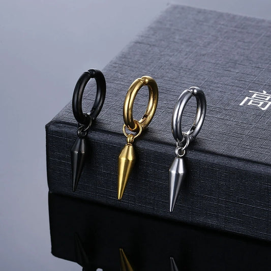 Steel Tip Earrings
