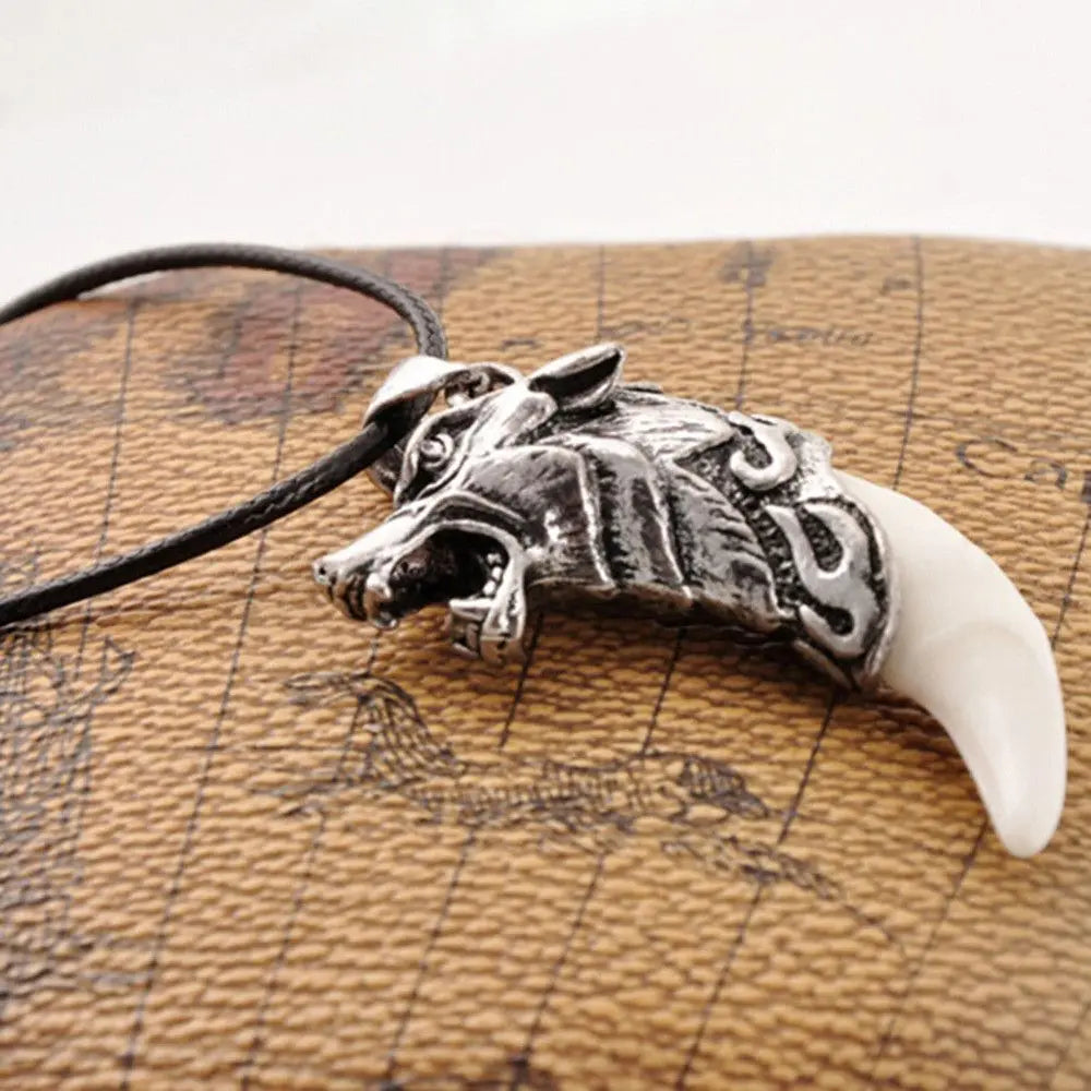 Collier dent de loup